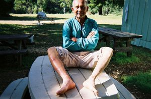 Dinesh's swollen leg