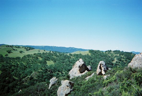 some of the rock towers of Castle Rocks