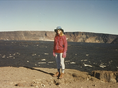 Joy on the crater rim
