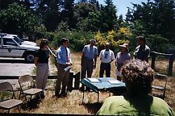 We can't eat words; bring out the food please!