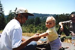 As soon as I learn to walk, I think I'll walk the whole Ridge Trail