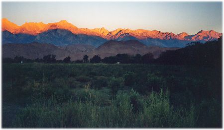 Mt. Whitney at sunrise